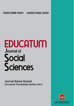 					View Vol. 6 No. 1 (2020): EDUCATUM Journal of Social Sciences (EJoSS)
				